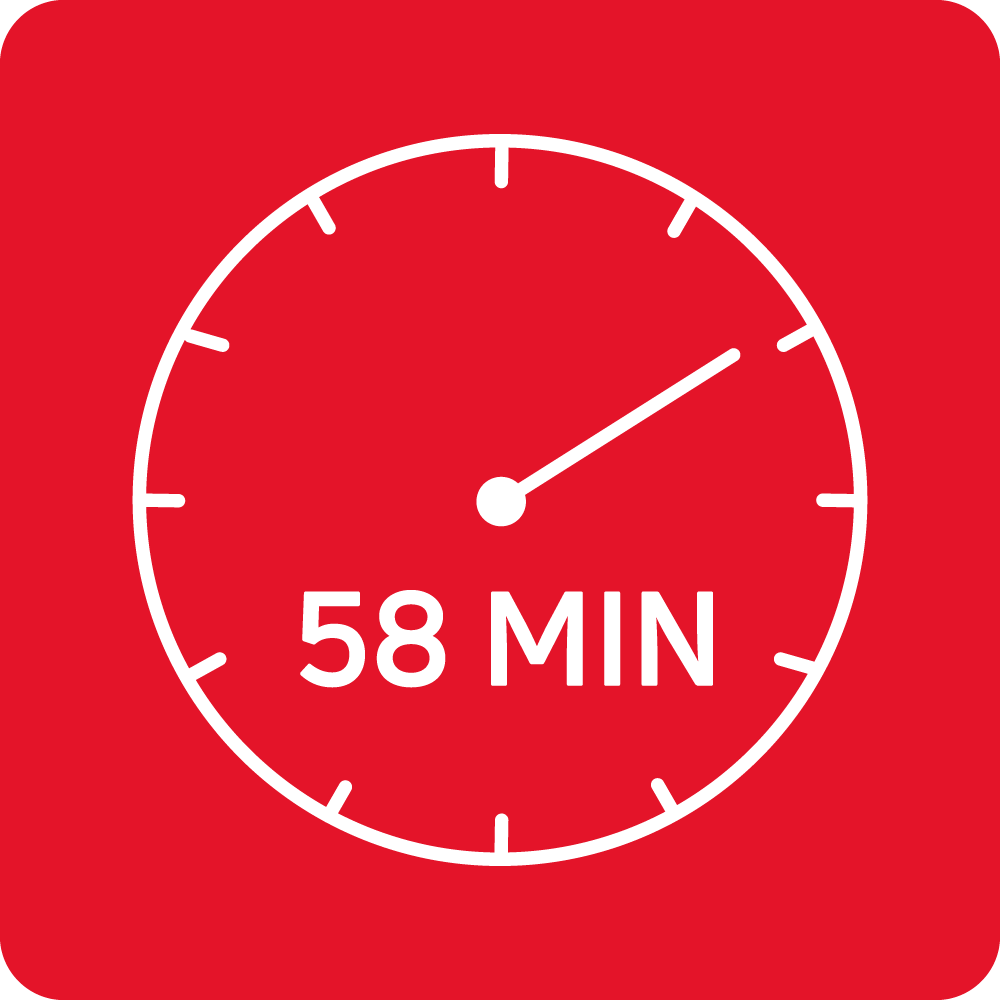 Full 58’ programme